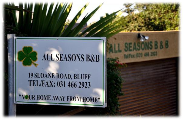 All Seasons B&B Durban Exteriér fotografie